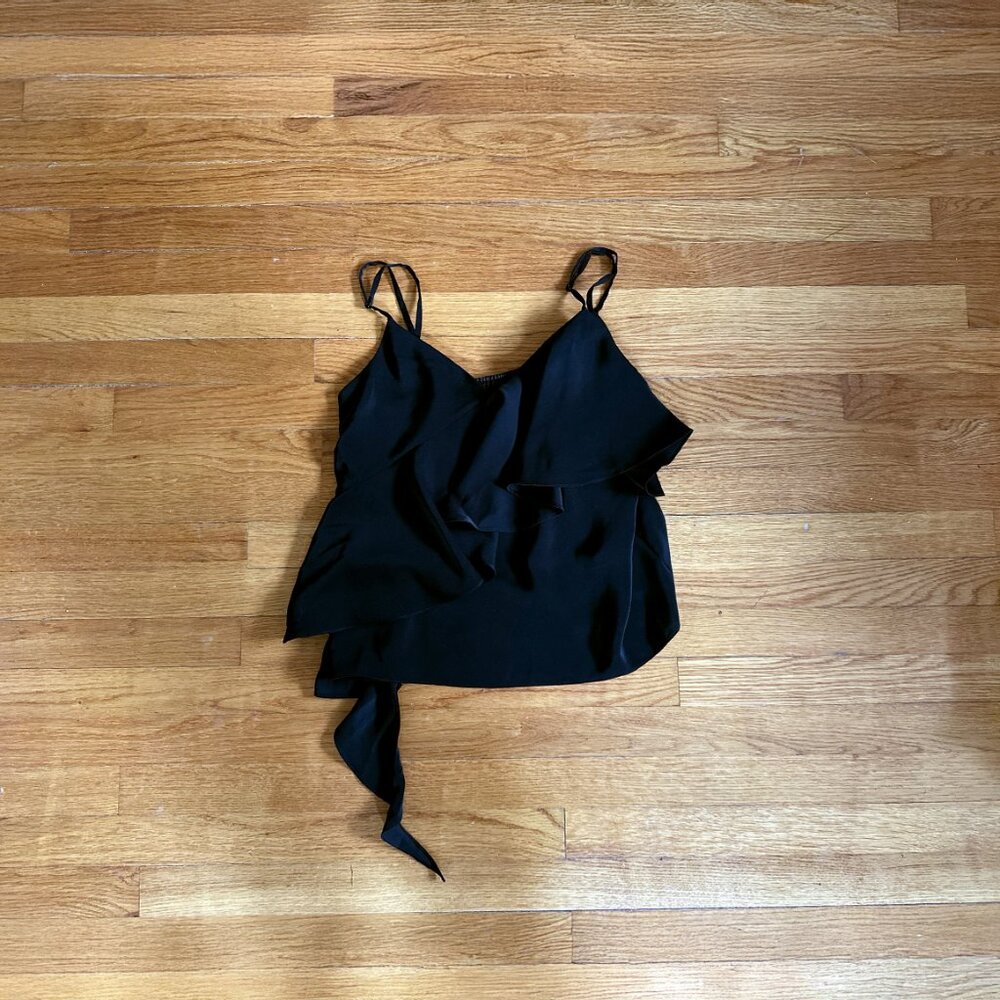 Drapey Ruffle Cami Tank - Picture 1 of 5